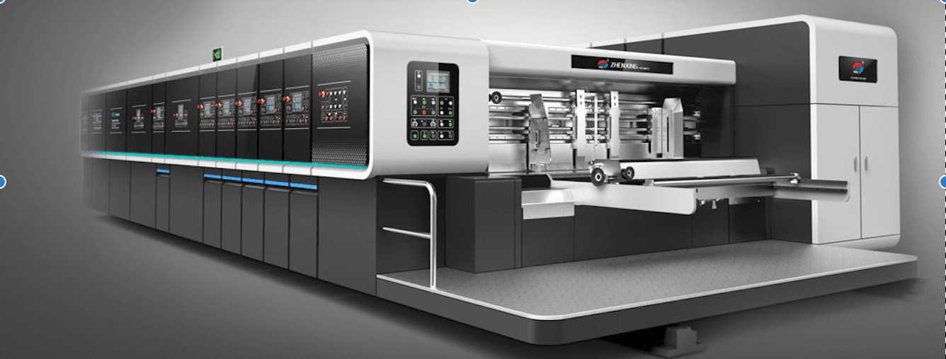 Inline flexo baskı makinesi
